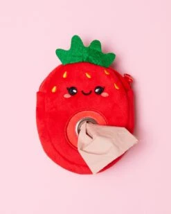 HUGSMART Strawberry Poo Pooch Pouch Dispenser
