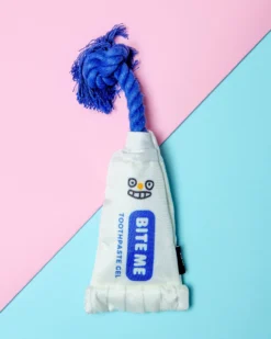BITE ME Toothpaste Gel Dog Toy -Pet Sale Shop Dog Co 1C5A5506