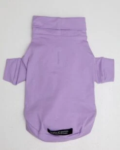 COLETTE ET GASTON Cotton Pullover Dog T-Shirt In Lavender Or Navy -Pet Sale Shop Dog Co 1C5A5839