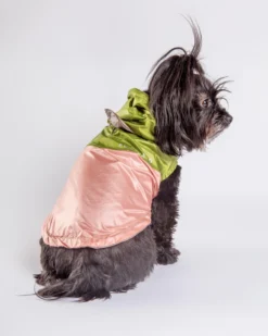 FUZZYARD Ormond Raincoat In Olive + Pink Or Purple + Mint -Pet Sale Shop Dog Co 1C5A6000