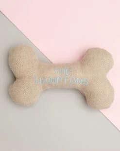 THREAD AND PAW "The Hamptons" Tweed Squeaker Dog Toy (Made In The USA)