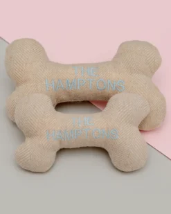 THREAD AND PAW "The Hamptons" Tweed Squeaker Dog Toy (Made In The USA) -Pet Sale Shop Dog Co 1C5A7328