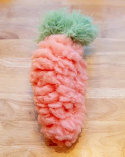 HUGGLEHOUNDS Mr. Garret Carrot Plush Dog Toy (FINAL SALE)