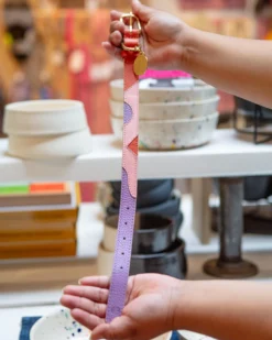 RAMONA FOR YOU Sweet Leather Dog Collar (Made In Guatemala) -Pet Sale Shop Dog Co 1C5A7691