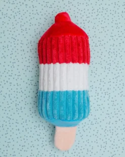 PET LOU Pupsicle Plush Squeaky Dog Toy