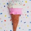 PET LOU Ice Cream Cone Plush Toy