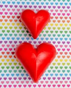 RUFF DAWG Dawg Heart Solid Rubber Dog Toy (Made In The USA)