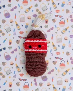KNIT KNACKS Soda Pop Bottle Organic Cotton Dog Toy