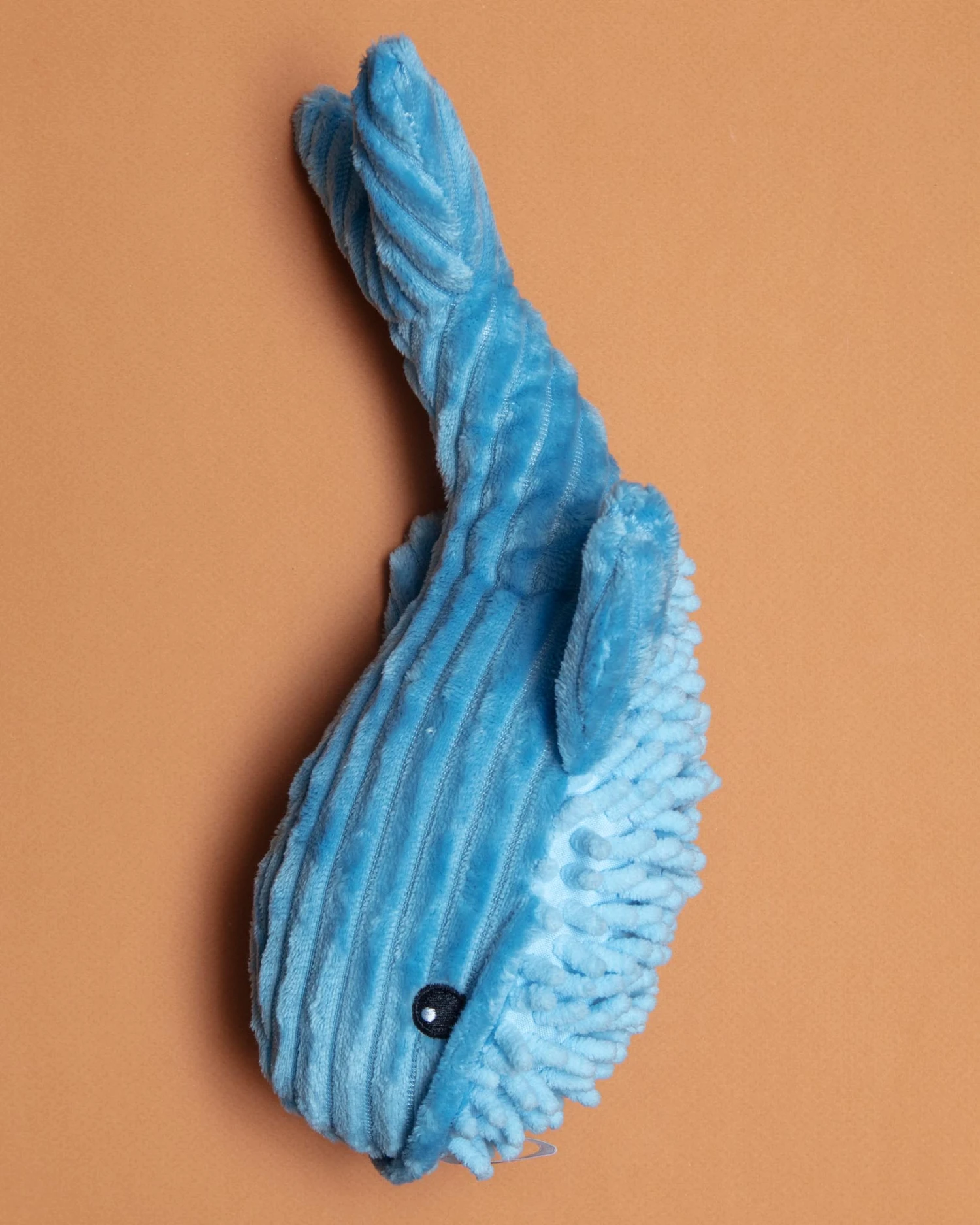 PET LOU Blue Bay Whale Squeaky Push Dog Toy 2 PET LOU Blue Bay Whale Squeaky Push Dog Toy - Image 2