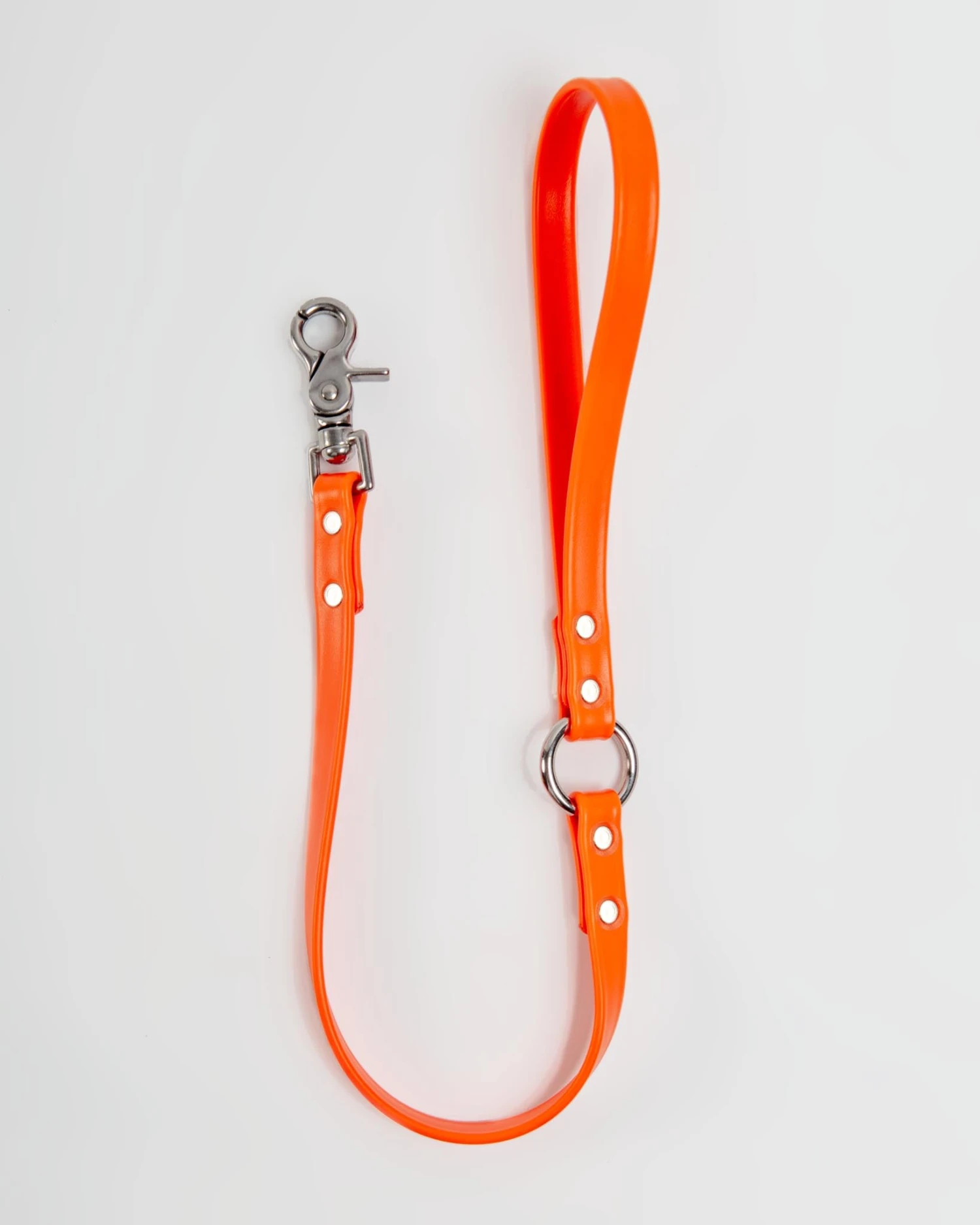 DOG & CO. COLLECTION Traffic Leash In Neon Orange - 2' (Made In The USA) 1 DOG & CO. COLLECTION Traffic Leash In Neon Orange - 2' (Made In The USA)