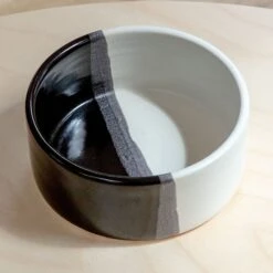 STYLE UNION HOME Otto Pet Bowl In Noir & Blanc (Made In The USA) 9 STYLE UNION HOME Otto Pet Bowl In Noir & Blanc (Made In The USA) -Pet Sale Shop Dog Co 1C5A8843