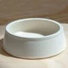 STYLE UNION HOME Poe Pet Bowl In Blanc (Made In The USA) (Blank)