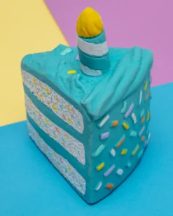 FOU FOU BRANDS Yappy Birthday! Latex Cake Dog Squeaky Toy -Pet Sale Shop Dog Co 1C5A8929