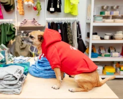 CHLOE AND MAX Lifeguard Dog Hoodie In Red -Pet Sale Shop Dog Co 1C5A9727 62c13ad4 19ec 4fa3 a2e2 69d7426a567e