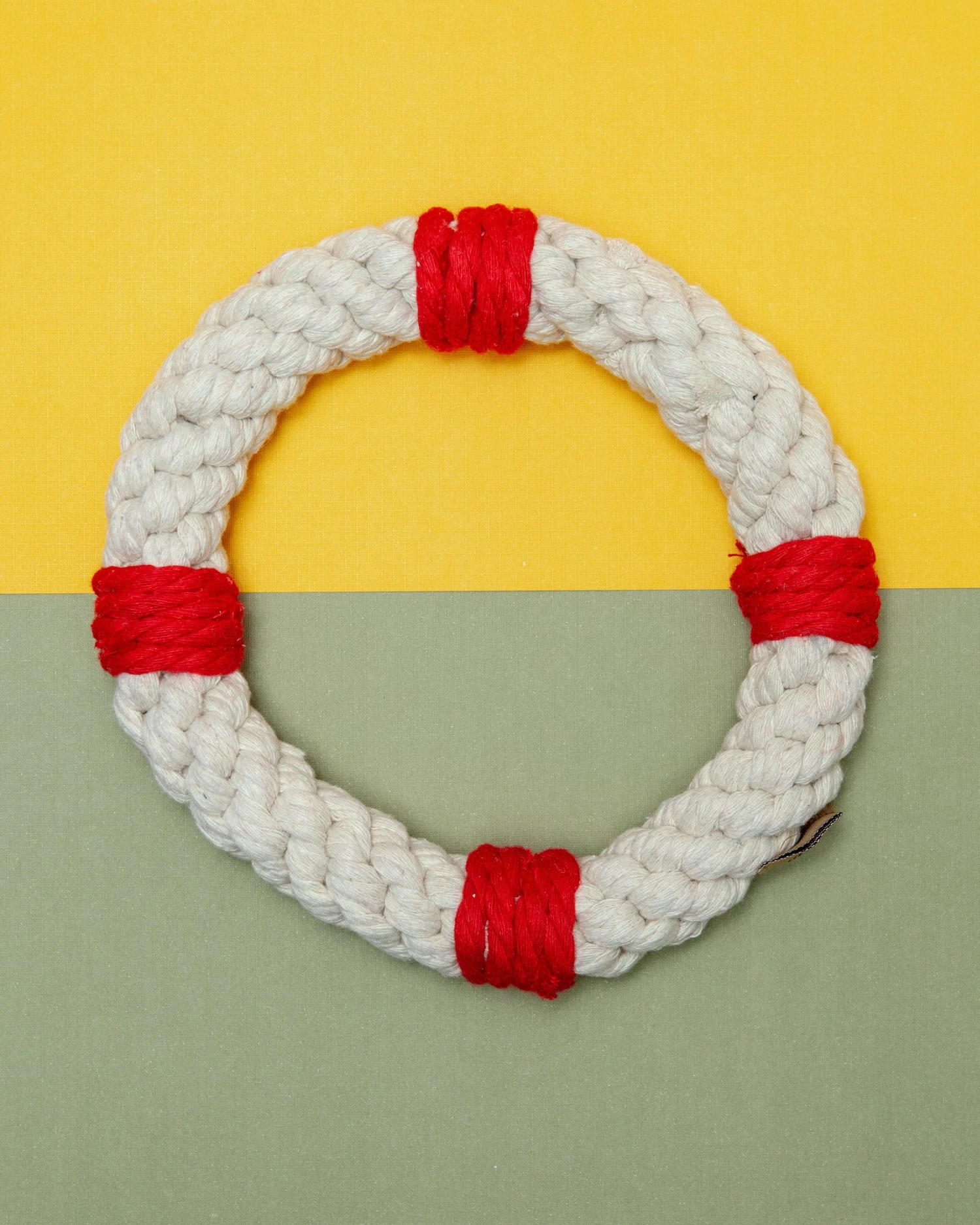 JAX & BONES Lifesaver Rope Dog Toy 1 JAX & BONES Lifesaver Rope Dog Toy