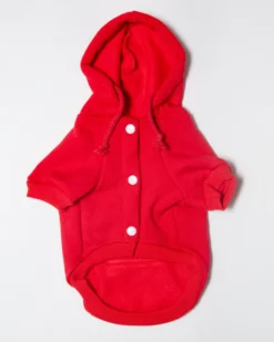 CHLOE AND MAX Lifeguard Dog Hoodie In Red -Pet Sale Shop Dog Co 1C5A9793 1350e927 a90a 4fb6 b0b6 c62cd4fb91b5