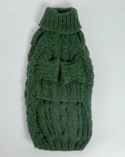 DOG & CO. COLLECTION Downtown Roll Neck Dog Sweater In Evergreen 17 DOG & CO. COLLECTION Downtown Roll Neck Dog Sweater In Evergreen -Pet Sale Shop Dog Co 1C5A9835