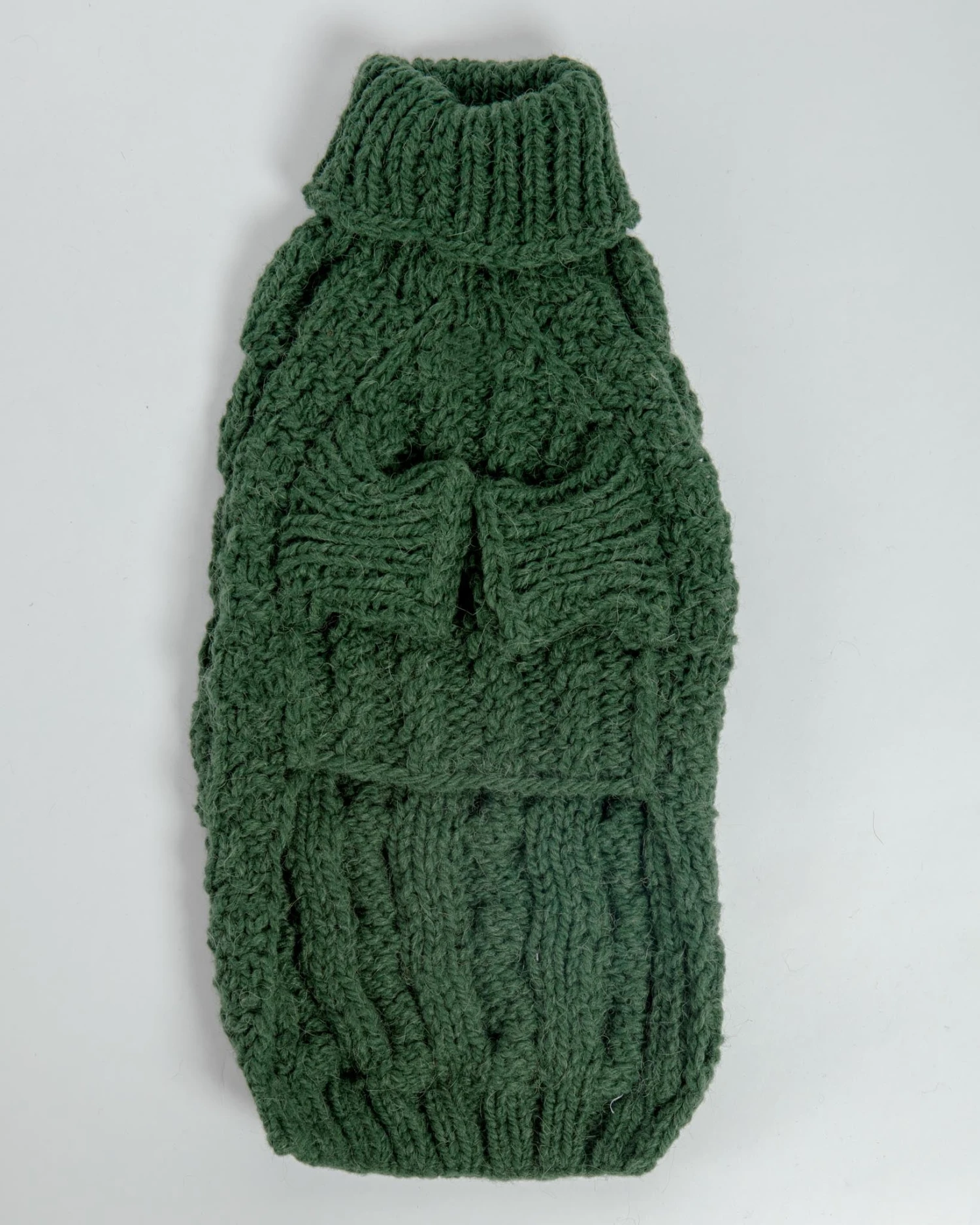 DOG & CO. COLLECTION Downtown Roll Neck Dog Sweater In Evergreen 9 DOG & CO. COLLECTION Downtown Roll Neck Dog Sweater In Evergreen - Image 9