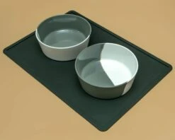 ORE PET Silicone Feeding Placemat In Black -Pet Sale Shop Dog Co 3893