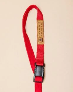 CHARLIE'S BACKYARD Adjustable Easy Dog Leash In Red -Pet Sale Shop Dog Co CHARLIE SBACKYARD 9276