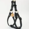 FOUND MY ANIMAL Cotton Webbing Dog Harness In Black (Made In The USA) (FINAL SALE)