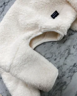 DENTISTS APPOINTMENT Boa Fleece Onesie In Cream (Dog & Co. Exclusive) 11 DENTISTS APPOINTMENT Boa Fleece Onesie In Cream (Dog & Co. Exclusive) -Pet Sale Shop Dog Co IMG 5391