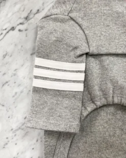 DENTISTS APPOINTMENT Stripe Point Turtleneck In Grey (Dog & Co. Excusive) -Pet Sale Shop Dog Co IMG 5407