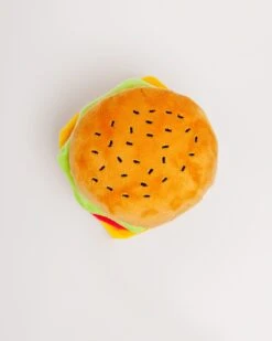 P.L.A.Y. American Classic Hamburger Plush Dog Toy -Pet Sale Shop Dog Co P.L.A.Y. American Classic Hamburger Plush Toy 3408