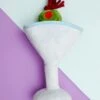 P.L.A.Y. Martini Squeaky Plush Dog Toy