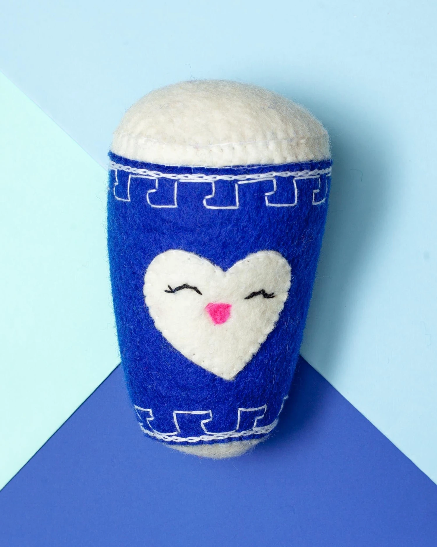 GONE TO THE DOGS Wool NYC Coffee Cup Squeaky Dog Toy 1 GONE TO THE DOGS Wool NYC Coffee Cup Squeaky Dog Toy