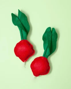 CIAO GATTO Woolen Crunchy Radish Catnip Toy