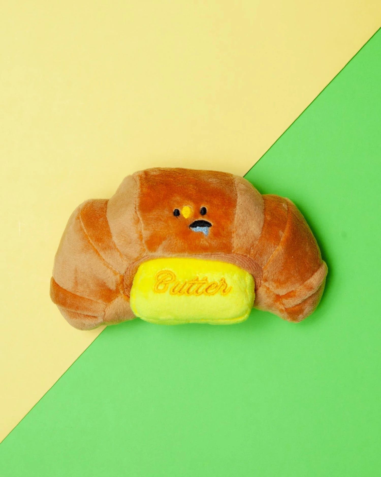 BITE ME Buttered Croissant Nosework Dog Toy 1 BITE ME Buttered Croissant Nosework Dog Toy