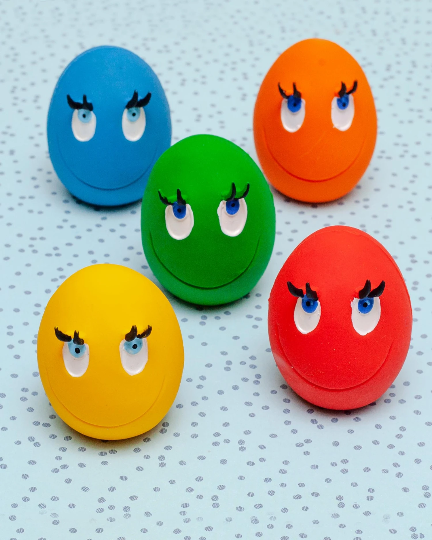 LANCO TOYS Squeaky Egg Dog Toy 2 LANCO TOYS Squeaky Egg Dog Toy - Image 2