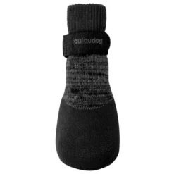 FOU FOU BRANDS Rubber Dipped Dog Sock Boots In Black -Pet Sale Shop FOU FOU Rubber Dipped Sock black 23124.1469896794