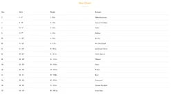 GOLD PAW Stretch Fleece In Red Tartan Plaid (Made In The USA) 9 GOLD PAW Stretch Fleece In Red Tartan Plaid (Made In The USA) -Pet Sale Shop GoldPawSizeChart