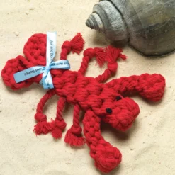 JAX & BONES Louie The Lobster Rope Dog Toy -Pet Sale Shop JAX BONES Louie the Lobster 2
