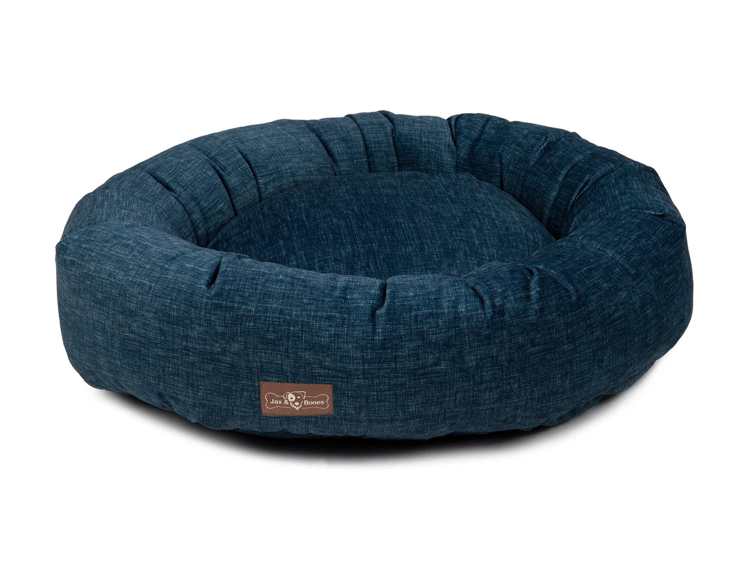 JAX & BONES Donut Dog Bed In Denim (Direct Ship)<br>(Made In The USA) 4 JAX & BONES Donut Dog Bed In Denim (Direct Ship)<br>(Made In The USA) - Image 4