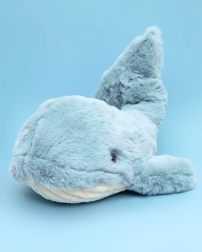 HUGGLEHOUNDS Mobie The Whale Knottie® Plush Dog Toy 1 HUGGLEHOUNDS Mobie The Whale Knottie® Plush Dog Toy