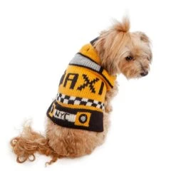 PERUVIAN KNITS For DOG & CO. NYC Taxi Handknit Dog Sweater (Dog & Co. Exclusive) -Pet Sale Shop MG 0857
