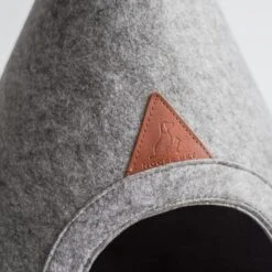 NOOEE PET Lucy Soft Grey Dog Cave (Medium) -Pet Sale Shop OOEE PET Lucy Cave 2