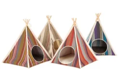 P.L.A.Y. Horizon Pet Tent In Woodland (Direct-Ship) -Pet Sale Shop P.L.A.Y.StripedPetTeePeeinDesert7 4983d9cb 78b7 4466 8c6f d2109a647908