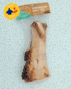 WINNIE LOU Bison Marrow Long-Lasting Chew Bones