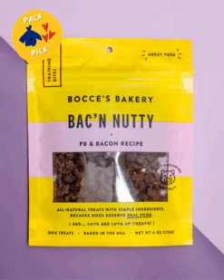 BOCCE'S BAKERY Bac N' Nutty Dog Training Treats