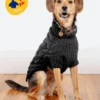 DOG & CO. COLLECTION Downtown Roll Neck Dog Sweater In Black (FINAL SALE)