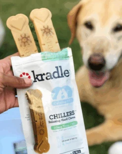 KRADLE Chillers CBD Hard Chews For Dogs (2 Pack) 6 KRADLE Chillers CBD Hard Chews For Dogs (2 Pack) -Pet Sale Shop PDP Image Chillers2