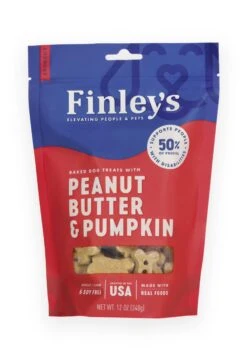 FINLEY'S BARKERY Peanut Butter & Pumpkin Crunchy Dog Biscuits 16 FINLEY'S BARKERY Peanut Butter & Pumpkin Crunchy Dog Biscuits -Pet Sale Shop PeanutButterPumpkinFinleysBarkery