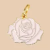 TWO TAILS PET COMPANY Rose Pet ID Tag (Custom/Drop-Ship)