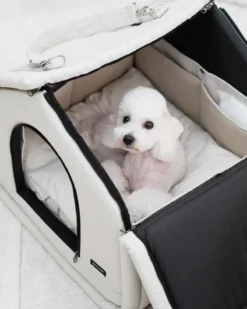 SSOOOK 2-In-1 Pet Bed W/ Handles In Black Or Beige 11 SSOOOK 2-In-1 Pet Bed W/ Handles In Black Or Beige -Pet Sale Shop ProductImages General 18651702 d59e 48d3 b9f4 b2b0d07d3dd0