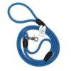 ROPE HOUNDS Urban Handle Dog Leash In Blue (Made In The USA)