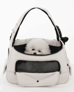 SSOOOK Dog Sling Bag In Black Or Beige